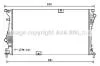 AVA RENAULT Радіатор сист. охолодження двиг. Trafic II, Opel Vivaro 2.0dCi/CDTi 06- AVA COOLING RT2601 (фото 1)