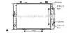 AVA DB Радіатор системи охолодження двигуна S-CLASS (W140) 91- AVA COOLING MSA2151 (фото 1)