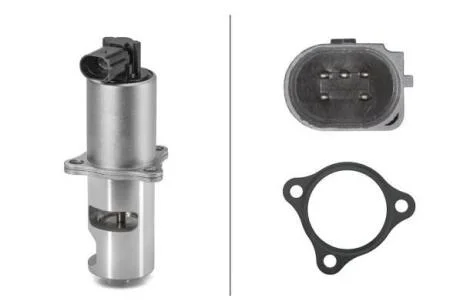 RENAULT клапан EGR Trafic II 1.9dCi 01-, Opel Movano, Vivaro, Nissan, Mitsubishi Carisma 1.9d HELLA 6NU 010 171-551