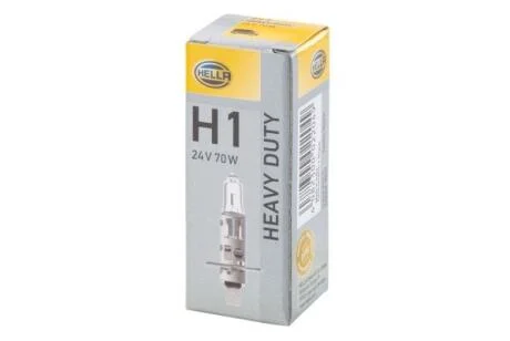 H1 24V 70W P14.5s Лампа розжарювання HEAVY DUTY HELLA 8GH 178 555-141