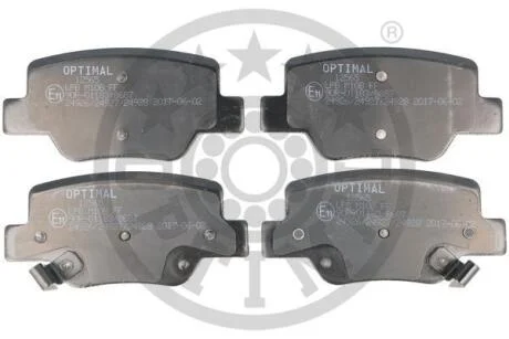 Гальмівні колодки дискові Optimal BP-12565