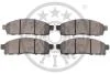 Гальмівні колодки дискові Optimal BP-12537 (фото 2)