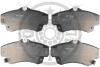 Гальмівні колодки дискові Optimal BP-12089 (фото 1)