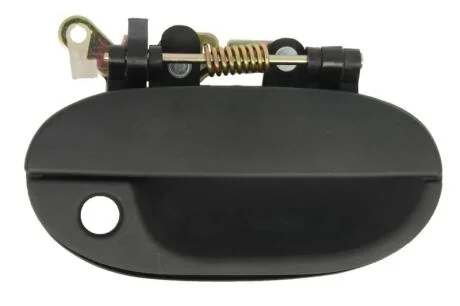 Ручка дверей передн Прав (зовнішн, з отвором для замка, чорна текстура) HYUNDAI ACCENT I 10.94-12.97 6010-20-001402P BLIC 601020001402P