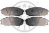 Гальмівні колодки дискові Optimal BP-12184 (фото 1)