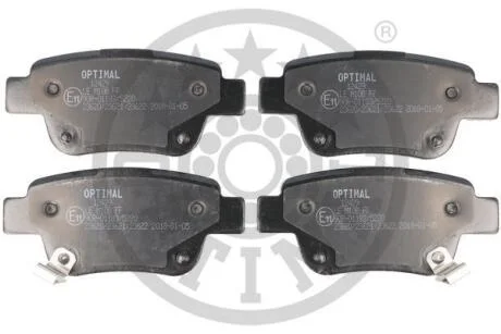 Гальмівні колодки дискові Optimal BP-12429