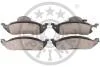 Гальмівні колодки дискові Optimal BP-10314 (фото 2)