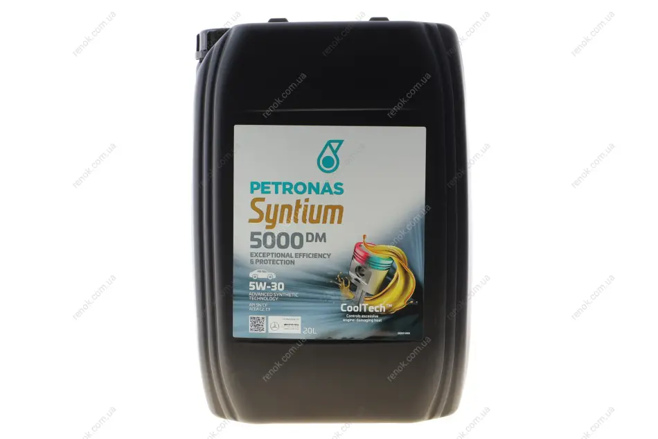 Олива моторна SYNTIUM 5000 DM 5W-30 SN (20L) PETRONAS Petronas 70957R41EU (фото 1)