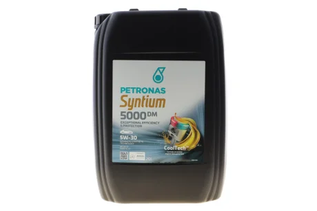 Олива моторна SYNTIUM 5000 DM 5W-30 SN (20L) PETRONAS Petronas 70957R41EU
