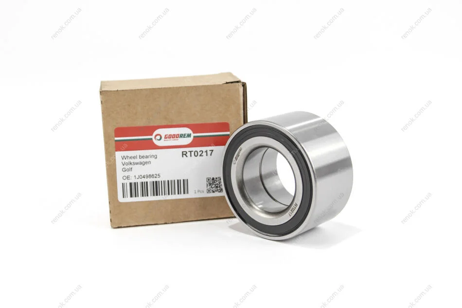 Підшипник маточини перед. Skoda Octavia I 96-10/VW Golf IV 98-05 (40x74x40) GOODREM RT0217 (фото 1)