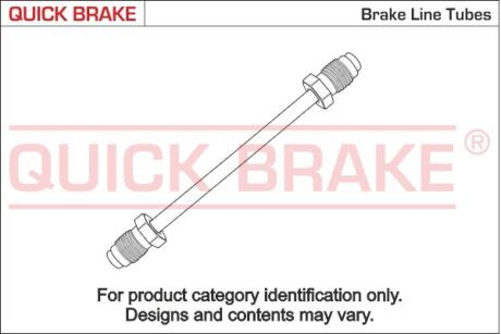 Гальмівний шланг QUICK BRAKE CU0480AA