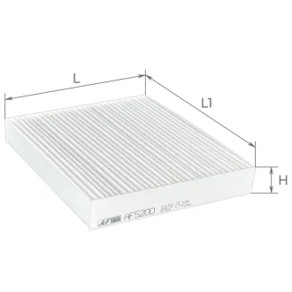 Фільтр салону ALPHA FILTER AF5200