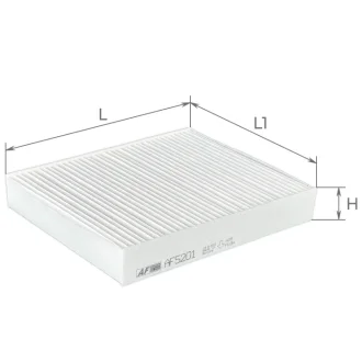 Фільтр салону ALPHA FILTER AF5201