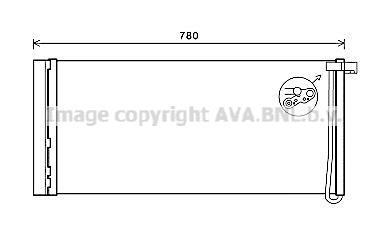 Радіатор кодиціонера AVA COOLING PR5083D