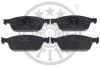 Гальмівні колодки дискові Optimal BP-12622 (фото 1)