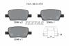 Комплект гальмівних колодок задн, CADILLAC CT6, XT5 CHEVROLET CAMARO 2.0/3.0/3.6 09.15- TEXTAR 2246401 (фото 1)