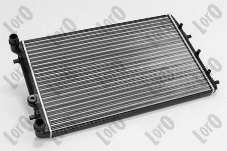 Радіатор охолодження двигуна Skoda Fabia 99-14/Roomster 06-15 LORO DEPO 053-017-0040