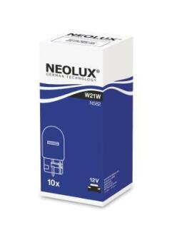 Лампочка допоміжна W21W (10 шт, 12 В, 21 Вт, тип гнізда: W3X16D) NEOLUX N582