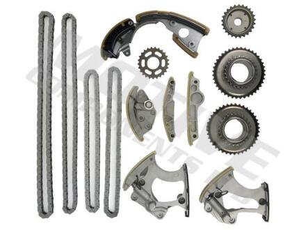 Комплект ГРМ (ланцюг + шестерня) AUDI A4 B8, A5, A6 ALLROAD C7, A6 C7, A7, A8 D4, Q5, Q7 3.0 11.08-09.18 Motive TCK255