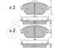CIFAMDB Комплект гальмівних колодок передні C-CLASS C 180 BlueTEC / d 14-18, E-CLASS (W213) E 200 16- CIFAM 822-1017-0 (фото 1)