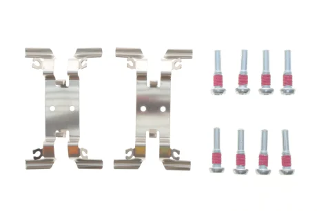 Планка суппорта (переднего) прижимная (к-кт) Tesla Model 3 17-/Model Y 19- QUICK BRAKE 109-0207