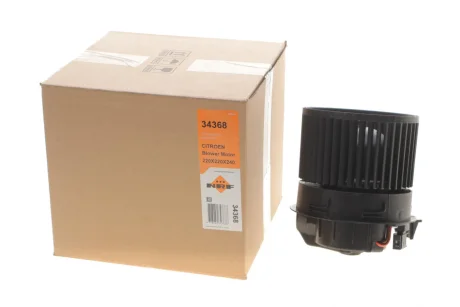 Моторчик пічки Citroen C4/Peugeot 308 1.2-2.0D 07- NRF 34368