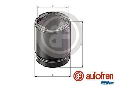 Поршень супорта зад. Golf 12-/Passat B8 14-/Caddy 20-/Tiguan 16- (42x53,5mm)(ATE) SEINSA AUTOFREN D025659
