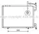 AVA FORD Радіатор кондиціонера (конденсатор) B-MAX 1.0 12-, FIESTA VI 1.0 12-, TRANSIT COURIER B460 1.0 14- AVA COOLING FD5592 (фото 1)