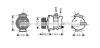 AVA AUDI Компресор кондиціонера A4 Allroad B8 09-, A4 B6 01-, A4 B7 04-, SEAT AVA COOLING AIAK279 (фото 1)