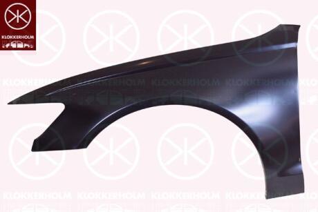 Крило сталь ліве переднє KLOKKERHOLM 0032311