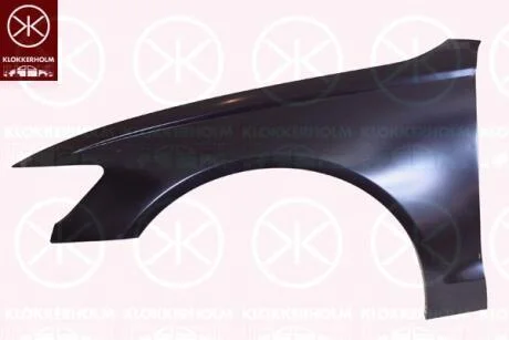 Крило сталь ліве переднє KLOKKERHOLM 0032311