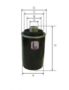 Фільтр масляний SOFIMA S 3493 R