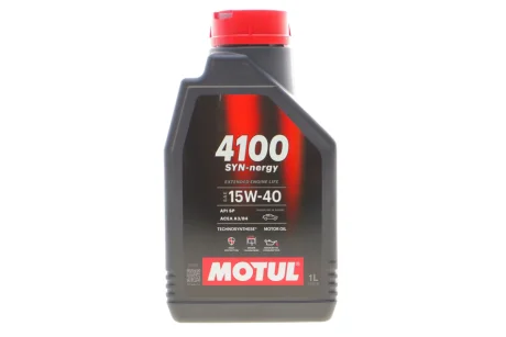 Олива моторна Technosynthese д/авто 4100 Syn-nergy 15W40 1L MOTUL 386501
