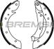Гальмівні колодки зад. 405/Berlingo/Partner/Xsara (96-21) Bremsi GF0106 (фото 1)