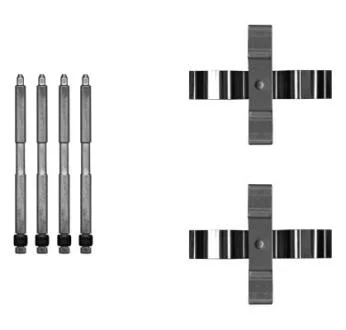 Монтажний набір гальмівних колодок задн BMW 1 (F20), 1 (F21), 2 (F22, F87), 2 (F23), 3 (F30, F80), 3 (F31), 3 GRAN TURISMO (F34), 4 (F32, F82), 4 (F33, F83), 4 GRAN COUPE (F36) 1.5-3.0D 11.11- TEXTAR 82543400