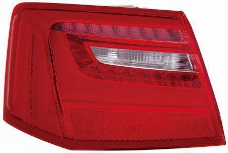 Ліхтар задній Прав (зовнішн, LED/W16W, колір повороту червоний, колір скла червон) AUDI A6 C7 Седан 11.10-04.15 DEPO 4461927RAE