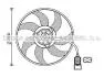 AVA OPEL Вентилятор радіатора (без дифузора) COMBO 1.3 04-, CORSA C 1.3, 1.7 03-, VAUXHALL AVA COOLING OL7671 (фото 1)