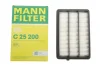 Фільтр повітряний -FILTER MANN C 25 200 (фото 2)