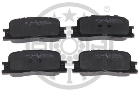 Гальмівні колодки дискові Optimal BP-12412
