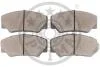 Гальмівні колодки дискові Optimal BP-09428 (фото 2)