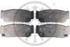 Гальмівні колодки дискові Optimal BP-12646 (фото 1)