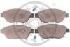 Гальмівні колодки дискові Optimal BP-12323 (фото 2)