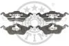 Гальмівні колодки дискові Optimal BP-10302 (фото 1)
