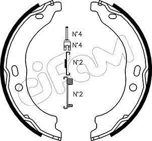 Гальмівні колодки бараб. Jumper II/Ducato/Boxer 06-(+монт. к-т) CIFAM 153-095K