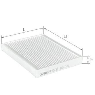 Фільтр салону ALPHA FILTER AF5303 (фото 1)