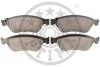 Гальмівні колодки дискові Optimal BP-12498 (фото 2)