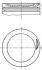 Поршень PASSAT B5 2.0 01-05 (82,51mm) MAHLE MAHLE / KNECHT 030 83 00 (фото 1)