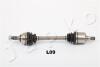 Піввісь Land Rover Freelander 98-06 2.0-2.5 D (л.) JAPKO 62L09 (фото 1)