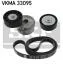 Комплект поліклиновий (ремінь+ролики) SKF VKMA 33095 (фото 1)
