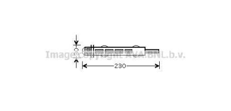 CN NEMO 2008 Осушувач кондицiонера 1.4 AVA AVA COOLING FTD315
